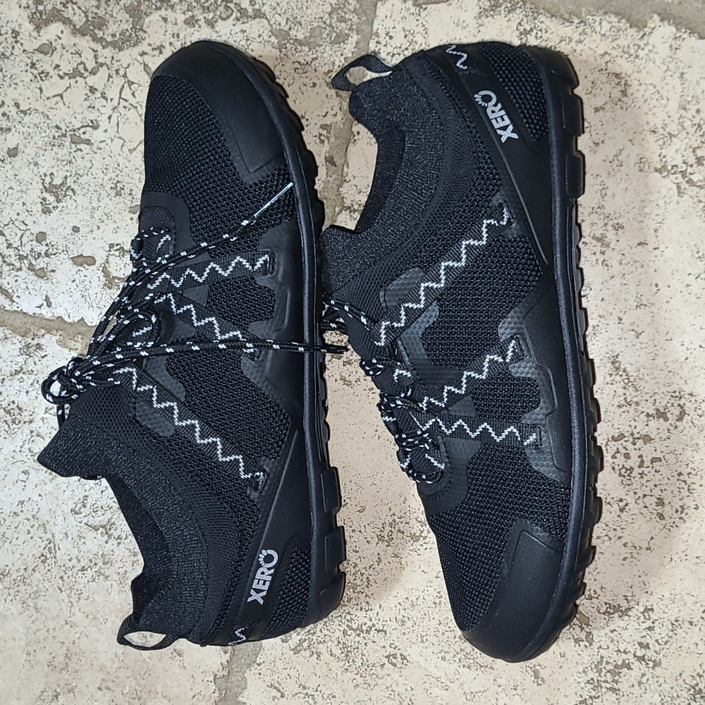 Xero Black Athletic Knit Running Shoes for Men